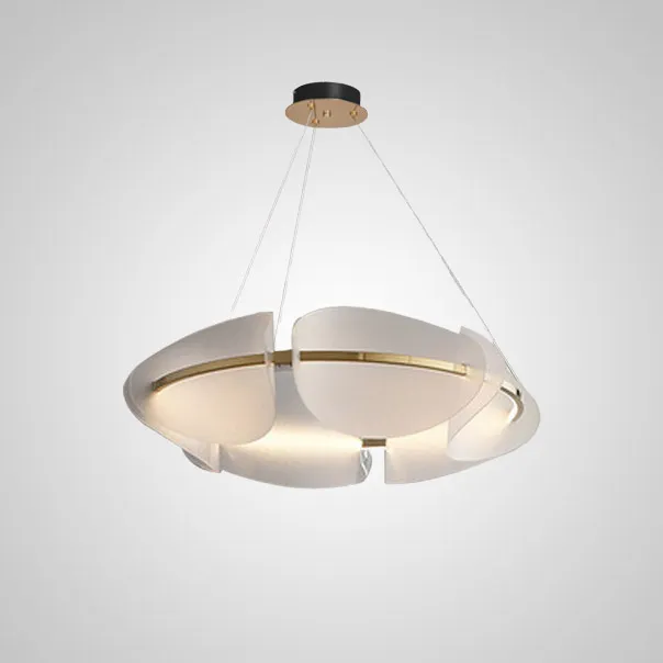 Подвесная люстра KEARNEY D56 White ImperiumLoft 197800-23 kearney01