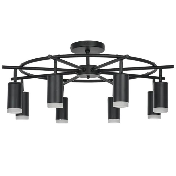 Потолочная люстра Lightstar LR7183780 RULLO ЧЕРНЫЙ Потолочная люстра Lightstar LR7183780 RULLO ЧЕРНЫЙ
