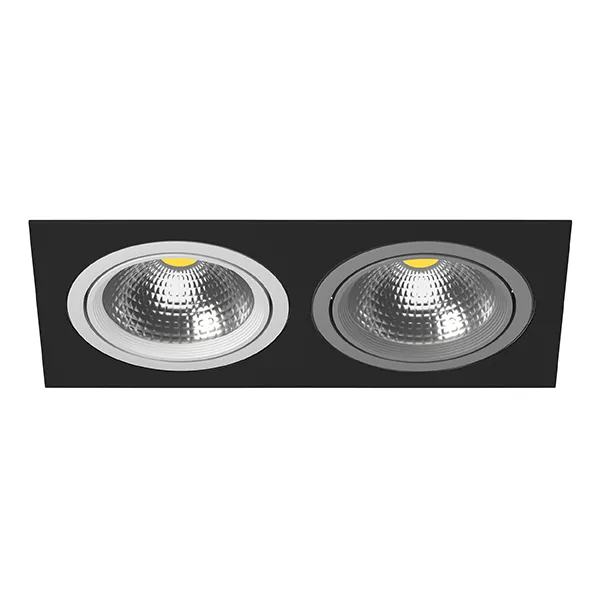 Встраиевамый светильник Lightstar i8270609 INTERO 111 Double QUADRO Встраиевамый светильник Lightstar i8270609 INTERO 111 Double QUADRO