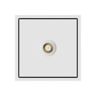 Телевизионная розетка LeDron Satellite Socket White