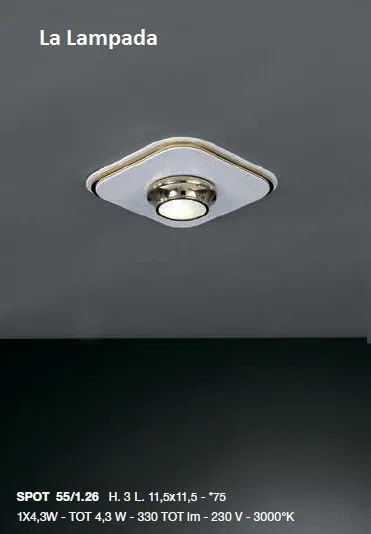 Точечный светильник Reccagni Angelo SPOT 55/1.26 55