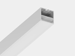 Подвесной/накладной алюминиевый профиль Design LED 2500 мм SWG LS.5050-W-R LS