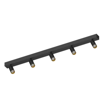 Накладной поворотный светодиодный светильник Ledron SAGITONY E5 S40 Dim Black-Gold 4000K