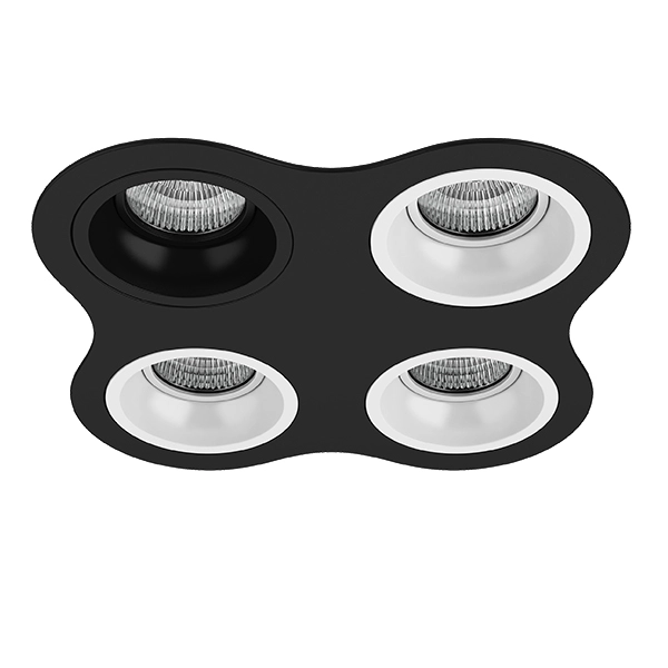 Встраиваемый светильник Lightstar D64707060606 DOMINO ROUND Встраиваемый светильник Lightstar D64707060606 DOMINO ROUND