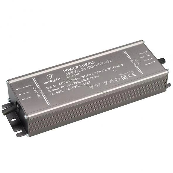 Блок питания для светодиодной ленты Arlight 022929 ARPV-LG Блок питания для светодиодной ленты Arlight 022929 ARPV-LG