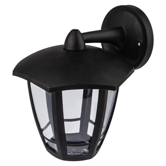 Настенный светильник уличный ЭРА ДБУ 07-8-006 3000К «Дели 3» черный