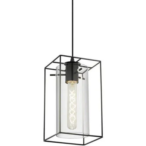 Подвесной светильник Loft Industrial Ortogonal Pendant Clear Glass ImperiumLoft 74342-22 40.1646.RU.20.LC