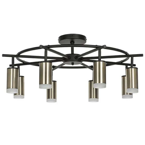 Потолочная люстра Lightstar LR7183180 RULLO ЧЕРНЫЙ/БРОНЗА Потолочная люстра Lightstar LR7183180 RULLO ЧЕРНЫЙ/БРОНЗА