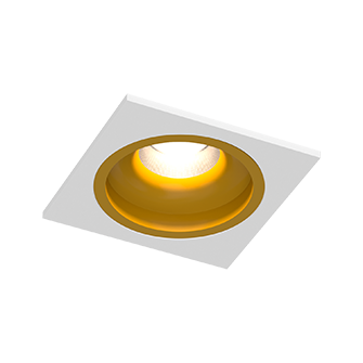 Встраиваемый светодиодный светильник Ledron LEVEL SQ TRIAC White-Gold Встраиваемый светодиодный светильник Ledron LEVEL SQ TRIAC White-Gold