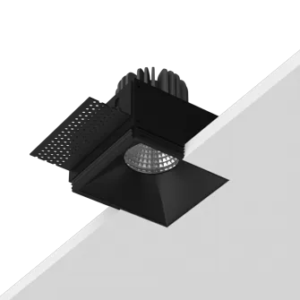 Встраиваемый светодиодный светильник Ledron RISE SQ H KIT1 LED 3K Black