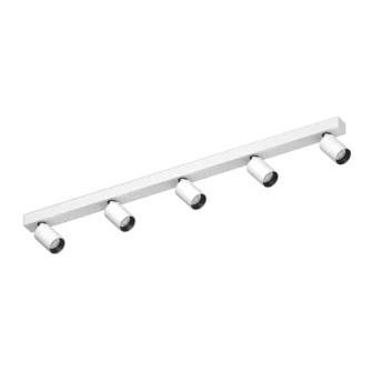 Накладной поворотный светодиодный светильник Ledron SAGITONY E5 S60 White-Black Dim 4000K