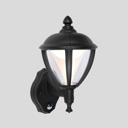 Настенный фонарь уличный Oasis Light W2601-PiR Bl UNITE Настенный фонарь уличный Oasis Light W2601-PiR Bl UNITE