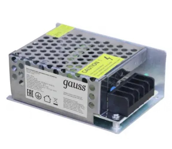 Блок питания Gauss 202002030 30W 24V IP20