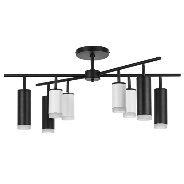 Потолочная люстра Lightstar LR7283648740 RULLO ЧЕРНЫЙ/БЕЛЫЙ Потолочная люстра Lightstar LR7283648740 RULLO ЧЕРНЫЙ/БЕЛЫЙ