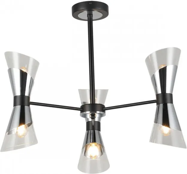 Потолочная люстра Imex MD.51913-6-S-BK+CH