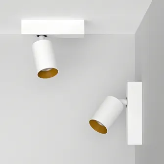 Накладной поворотный светодиодный светильник Ledron SAGITONY E S60 White-Gold