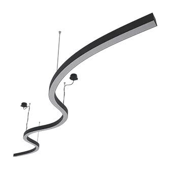 Подвесной светильник LeDron LED SNAKE 4000K Black