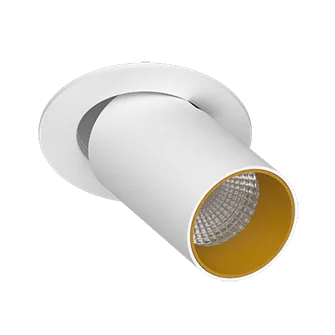 Встраиваемый поворотный светодиодный светильник LeDron DANNY MINI S40 White-Gold 4000K
