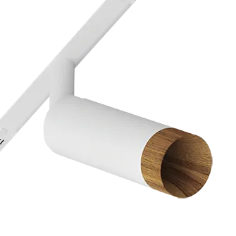 Светодиодный светильник для магнитной системы Ledron Sagi S40 Wooden Zigbee White 4000K Светодиодный светильник для магнитной системы Ledron Sagi S40 Wooden Zigbee White 4000K
