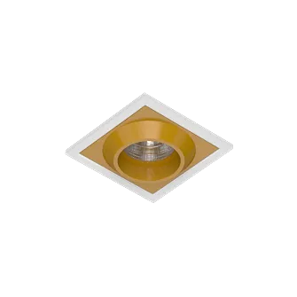 Встраиваемый светодиодный светильник Ledron GIZA SQ White-Gold Встраиваемый светодиодный светильник Ledron GIZA SQ White-Gold