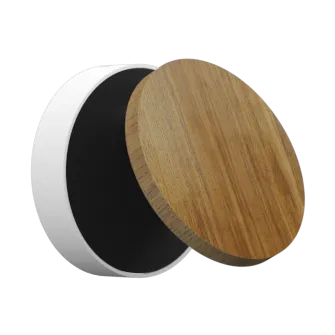 Настенный светодиодный светильник Ledron UFO G2 Wooden White-Black Настенный светодиодный светильник Ledron UFO G2 Wooden White-Black