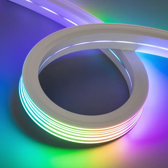 Светодиодная лента герметичная SPI STARDUST-TOP-B60-30x20mm 12V RGB (12 W/m, IP65, 5m, wire x1) Arlight 042134