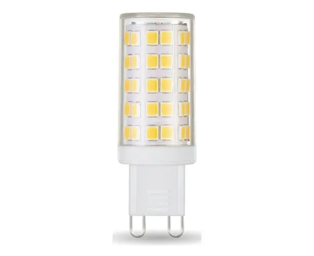 Лампа Gauss 107009205 G9 AC185-265V 3,5W 460lm 4100K керамика