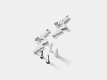Крепеж для шинопровода SWG SY-LINK-CF-WH