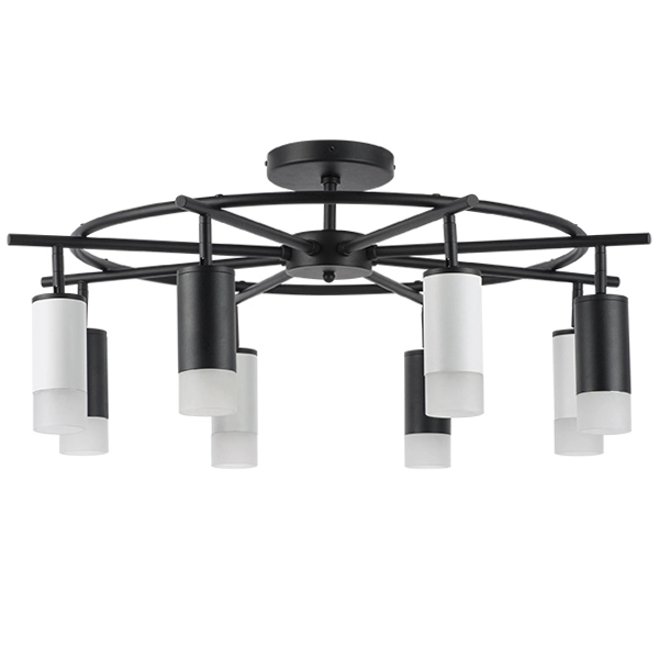 Потолочная люстра Lightstar LR7183743641 RULLO ЧЕРНЫЙ/БЕЛЫЙ Потолочная люстра Lightstar LR7183743641 RULLO ЧЕРНЫЙ/БЕЛЫЙ