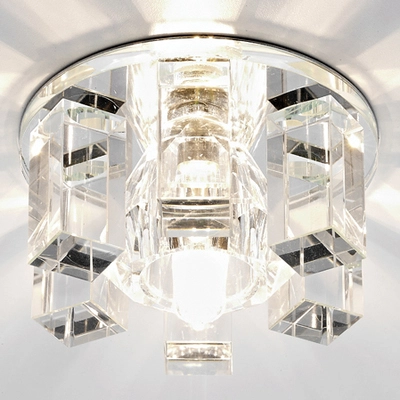 Встраиваемый светильник Ambrella light D1017 CL/CL/CH Встраиваемый светильник Ambrella light D1017 CL/CL/CH