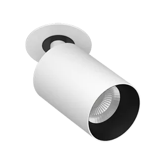 Встраиваемый поворотный светодиодный светильник Ledron SAGITONY R BASIC S60 White-Black Встраиваемый поворотный светодиодный светильник Ledron SAGITONY R BASIC S60 White-Black