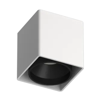 Накладной светильник под сменную лампу Ledron KEA ED GU10  White-Black