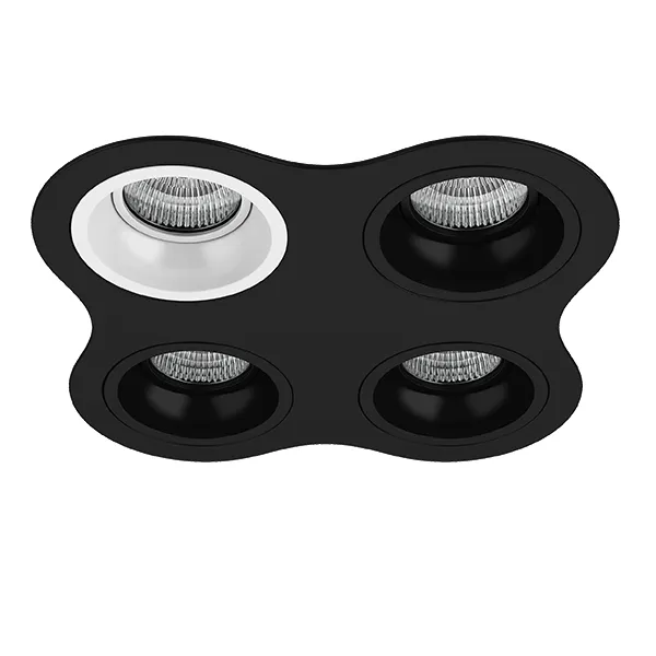 Встраиваемый светильник Lightstar D64706070707 DOMINO ROUND Встраиваемый светильник Lightstar D64706070707 DOMINO ROUND