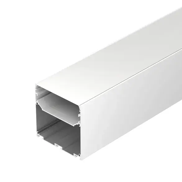 Профиль LINE-S-7575-2000 WHITE (, Алюминий) Arlight 041858 Профиль LINE-S-7575-2000 WHITE (, Алюминий) Arlight 041858