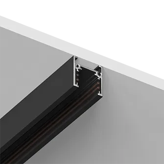 Накладной магнитный трек Ledron АВД-5412 1250 мм Mini Black