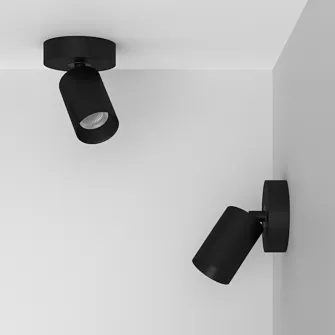 Накладной поворотный светодиодный светильник Ledron SAGITONY R1 S60 Dim Black Накладной поворотный светодиодный светильник Ledron SAGITONY R1 S60 Dim Black