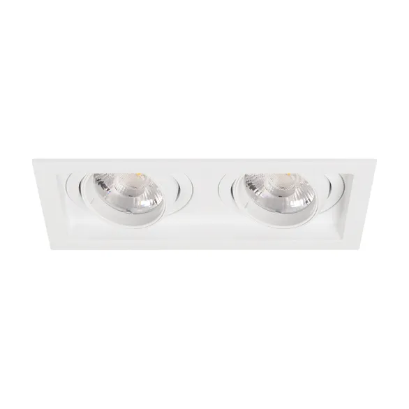 Светильник MS-VORTEX-BUILT-S170x90-2x12W Warm3000 (WH-WH, 20 deg, 230V) Arlight 057760