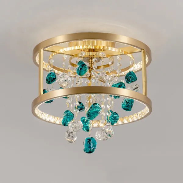 Потолочная люстра PANDORA D30 Turquoise ImperiumLoft 207893-23 pandora01