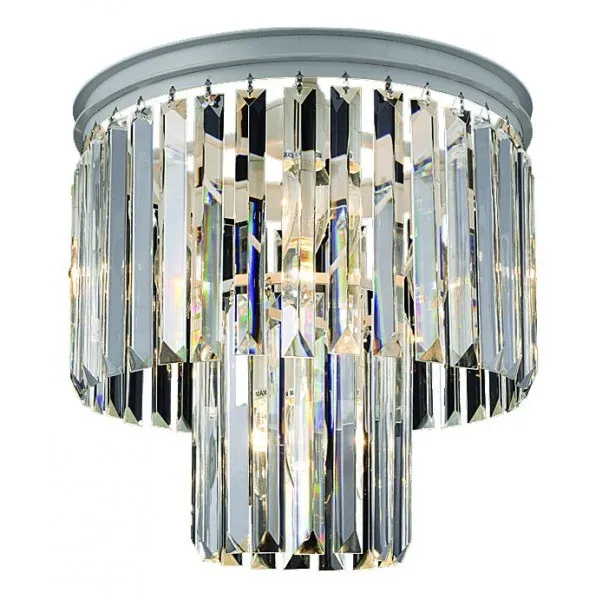 Потолочный светильник RH Odeon Clear Glass ceiling chandelier 2 Square ImperiumLoft 75290-22 48.163