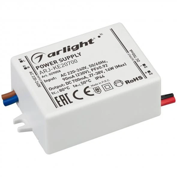 Блок питания для светодиодной ленты Arlight 029058 ARJ-MINI Блок питания для светодиодной ленты Arlight 029058 ARJ-MINI