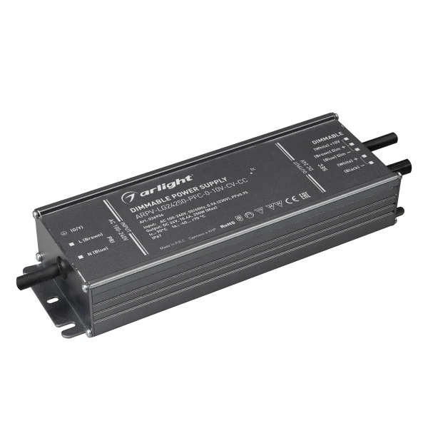 Блок питания для светодиодной ленты Arlight 036936 ARPV-LG Блок питания для светодиодной ленты Arlight 036936 ARPV-LG