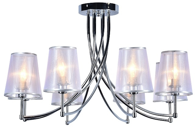 Потолочная люстра Escada 1126/8PL Chrome Потолочная люстра Escada 1126/8PL Chrome