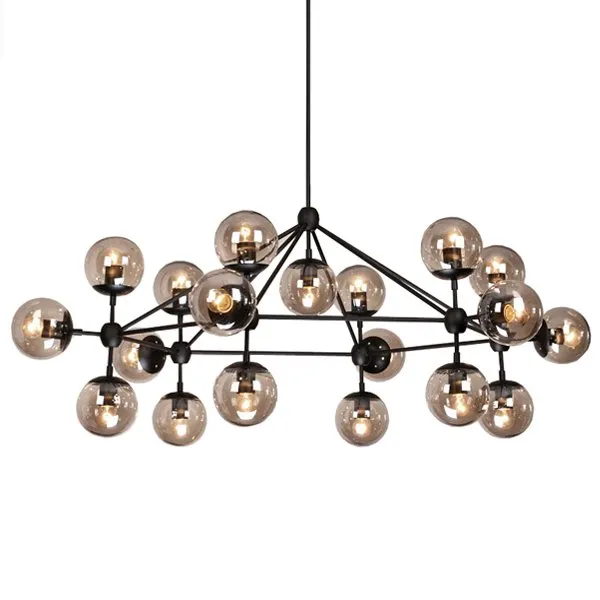 Люстра на штанге Modo Chandelier 19 Globes ImperiumLoft 74996-22 40.617