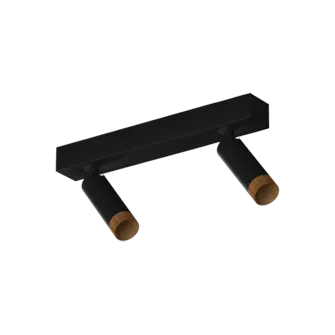Накладной светодиодный светильник Ledron SAGITONY E2 S40 Wooden Black Накладной светодиодный светильник Ledron SAGITONY E2 S40 Wooden Black