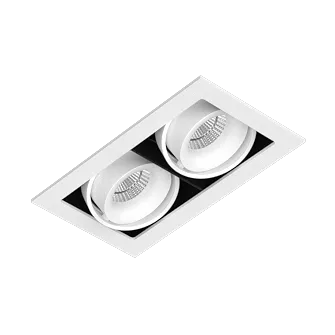 Встраиваемый светильник LeDron ON-202-9W WH-BK ON-201