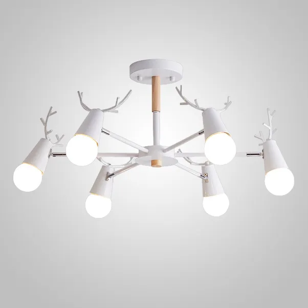 Люстра на штанге DEERCH D65 White ImperiumLoft 243790-26 DEERCH 01