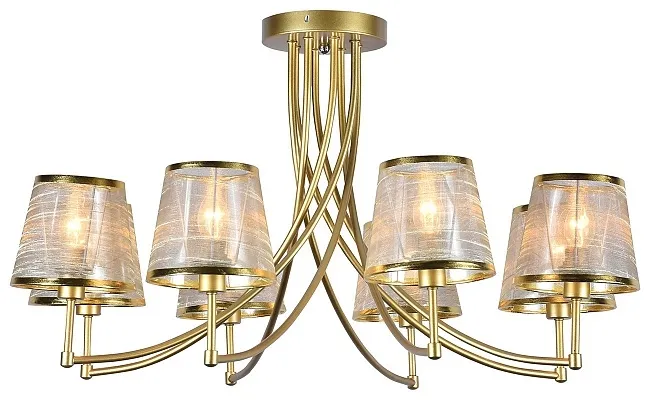 Потолочная люстра Escada 1126/8PL Gold Потолочная люстра Escada 1126/8PL Gold