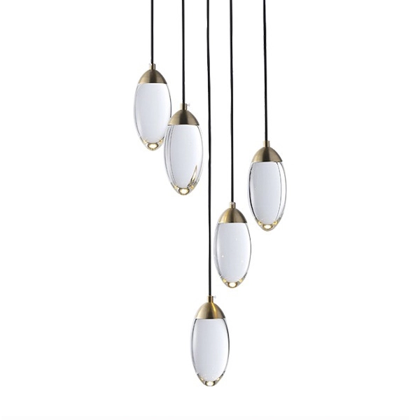Подвесной светильник Delight Collection MT8848-5H brass Подвесной светильник Delight Collection MT8848-5H brass