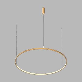 Подвесной светодиодный светильник LeDron 5613I-848RPP-GD-3 LED ROUND Подвесной светодиодный светильник LeDron 5613I-848RPP-GD-3 LED ROUND