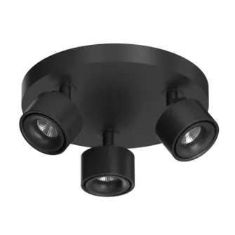 Накладной поворотный светодиодный светильник Ledron SAGITONY R3 S75 Black 4000K